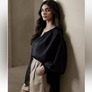 Banana Republic Black Women's Blouse